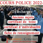 Concours Police Cameroun 2022 : Telechargez les anciens sujet- le Certificat de toise- le certificat d’individualité et la fiche de renseignement sur ce site