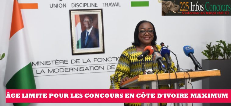 Âge limite pour les concours en Côte d'Ivoire : découvrez les âges maximum pour chaque concours