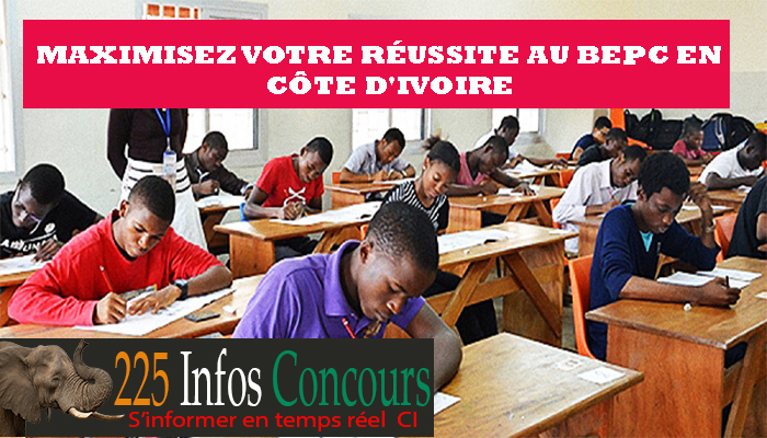 Maximisez votre réussite au BEPC en Côte d'Ivoire