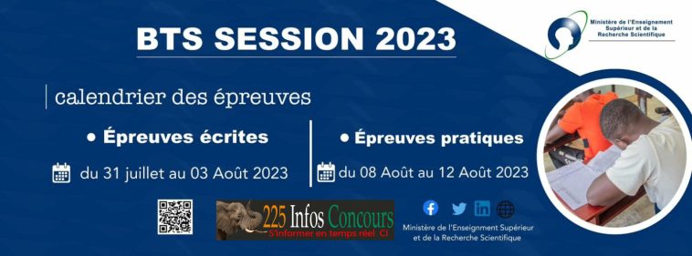 Dates des épreuves BTS 2024 CI : Consultez le calendrier complet en Côte d'Ivoire