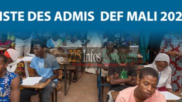 Résultats DEF Mali 2024 disponibles maintenant