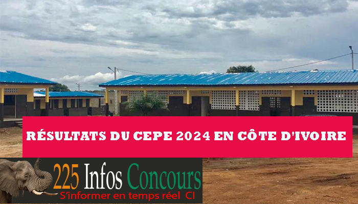 résultats du CEPE 2024 en Côte d'Ivoire