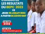 Les résultats du BEPC Togo 2024 sont disponibles !